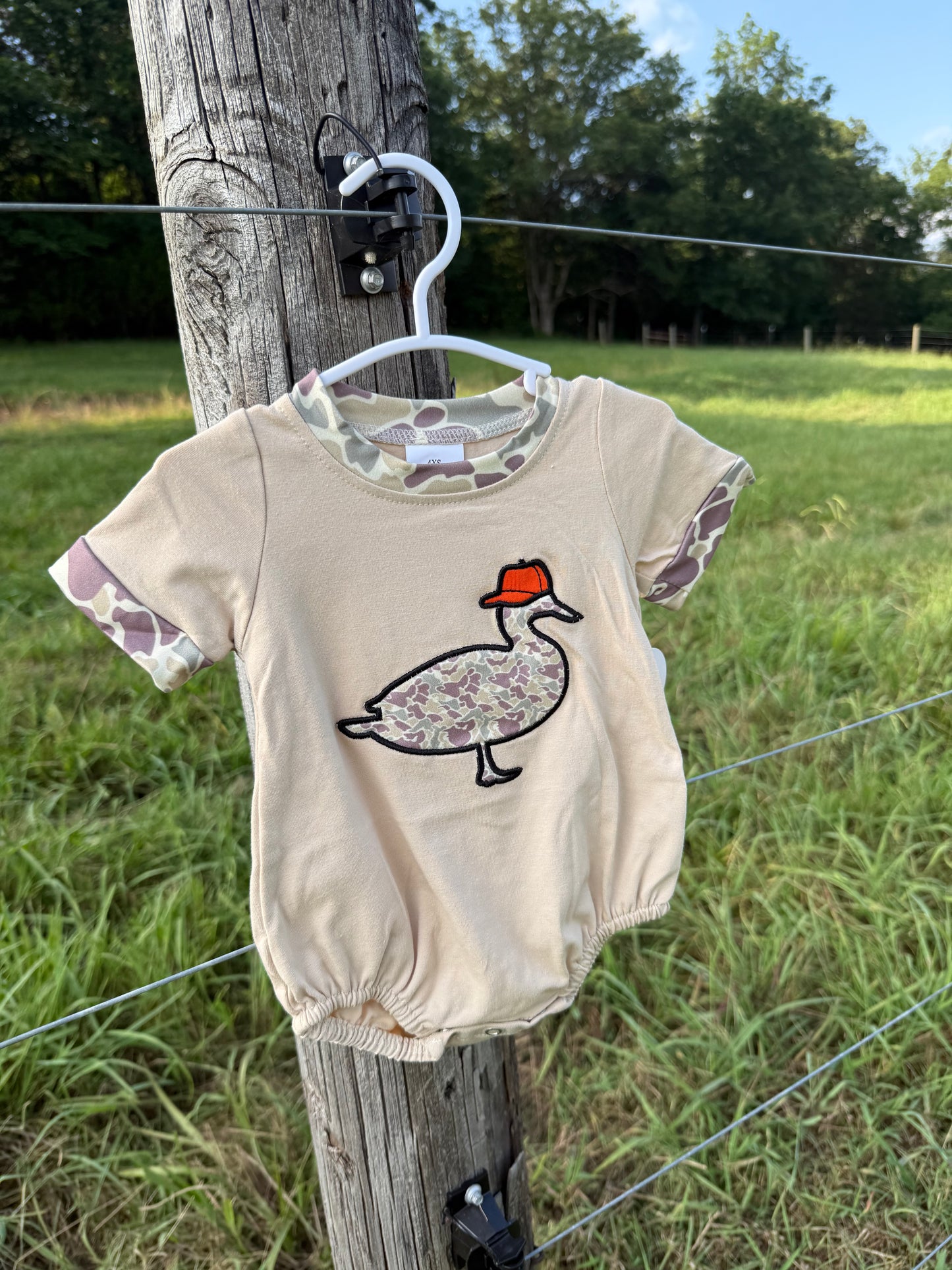 Duck Hunter Romper