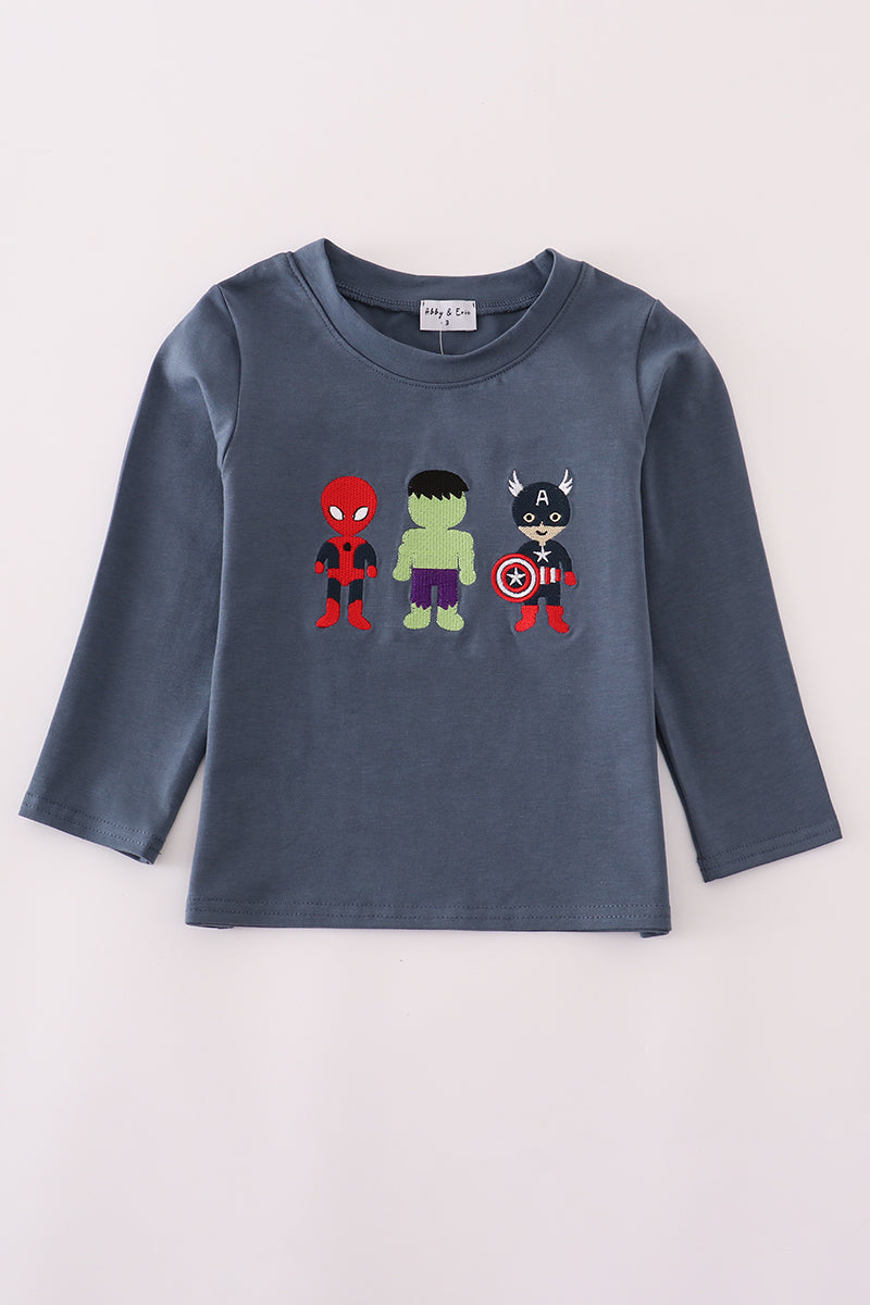 Little Heroes Long Sleeve Tee – Superhero Squad