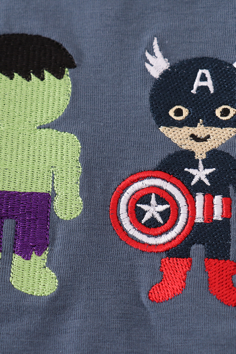 Little Heroes Long Sleeve Tee – Superhero Squad