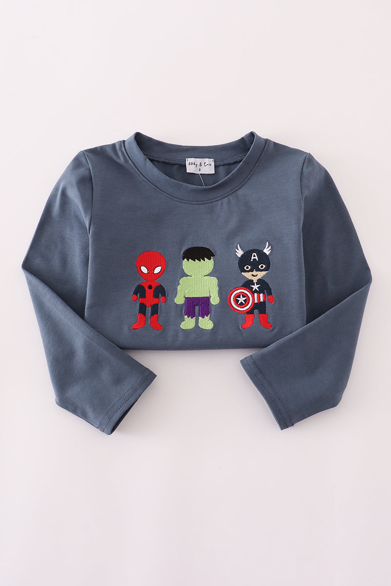 Little Heroes Long Sleeve Tee – Superhero Squad