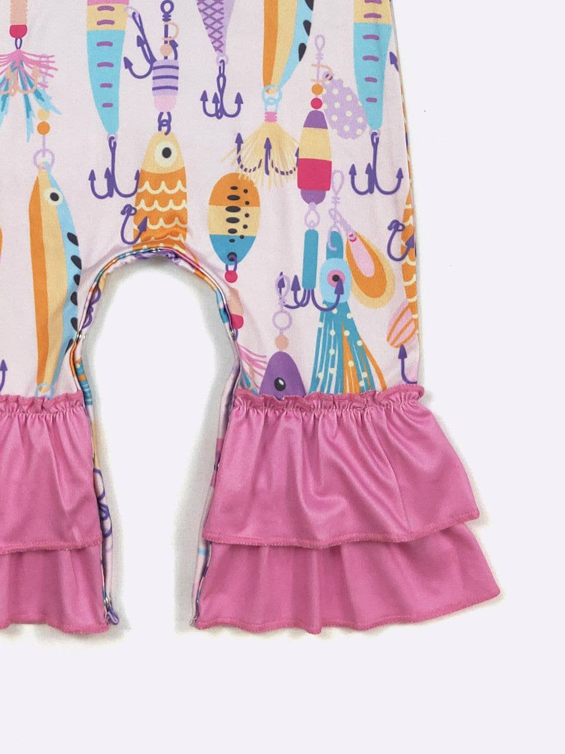 Sweet Catch Ruffle Romper