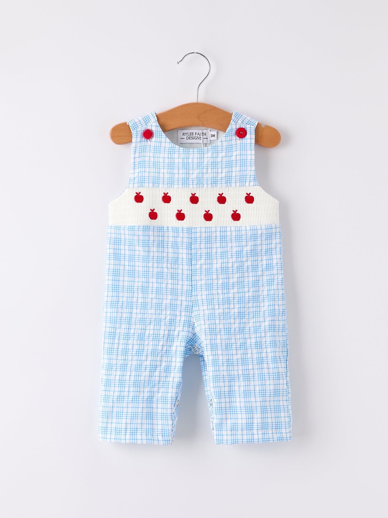 Perfectly Plaid Boys Romper