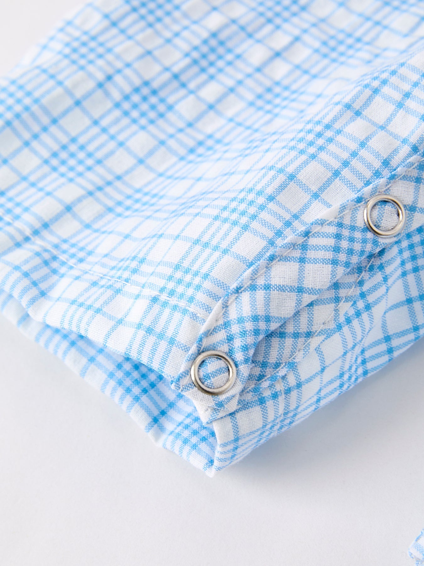 Perfectly Plaid Boys Romper