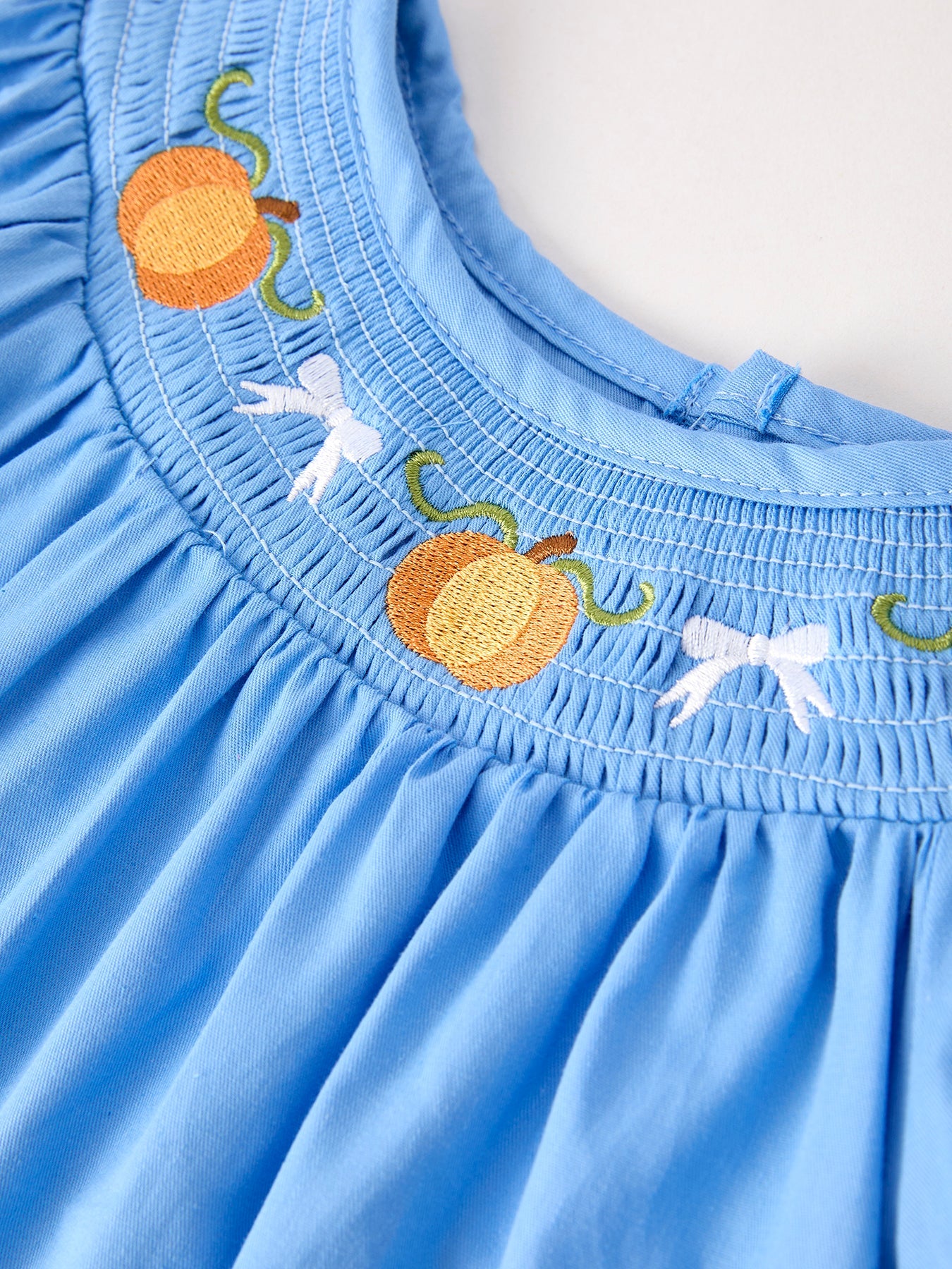 Blue Pumpkin Smocked Dress