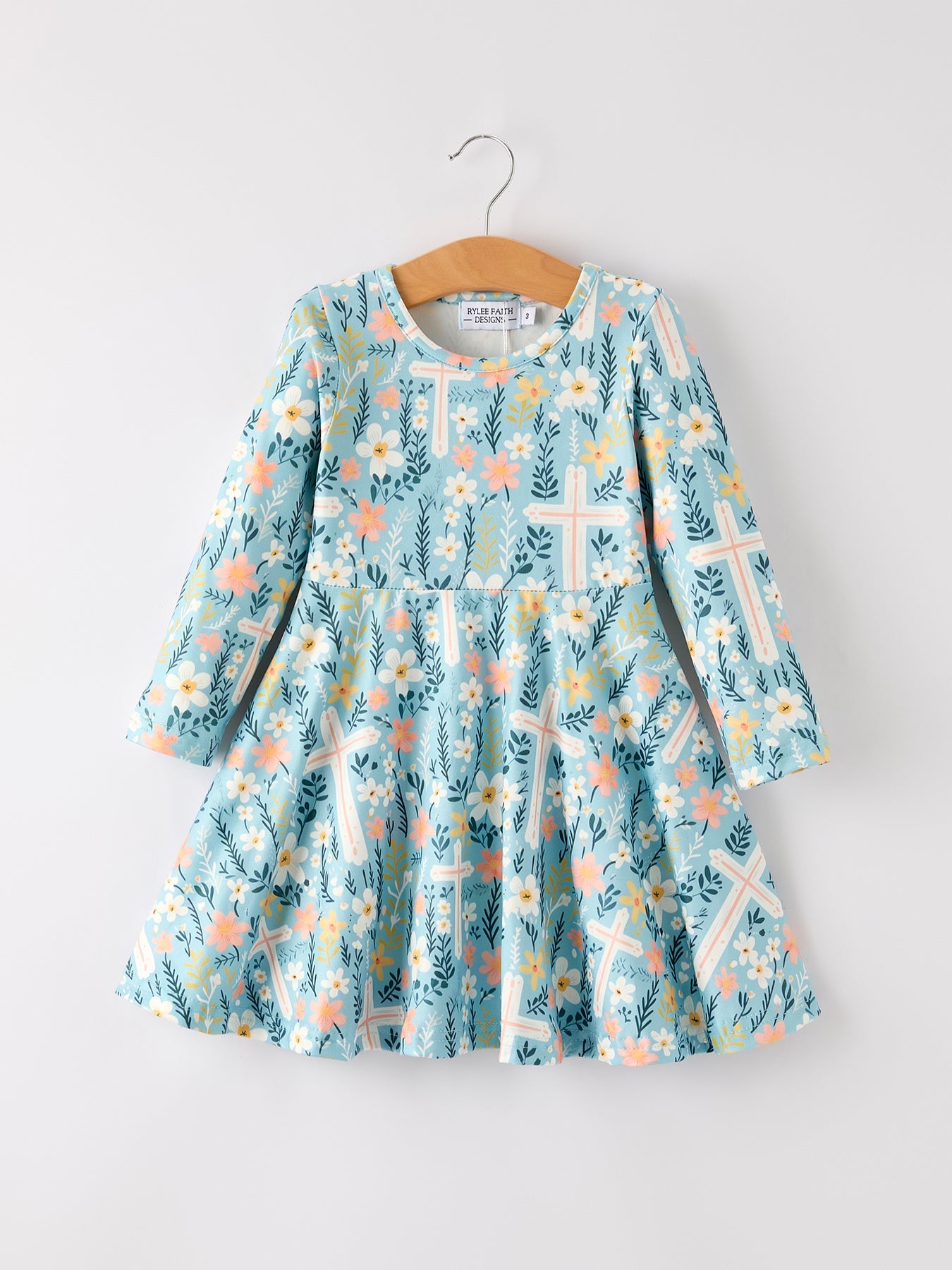 Faith & Blooms Twirl Dress