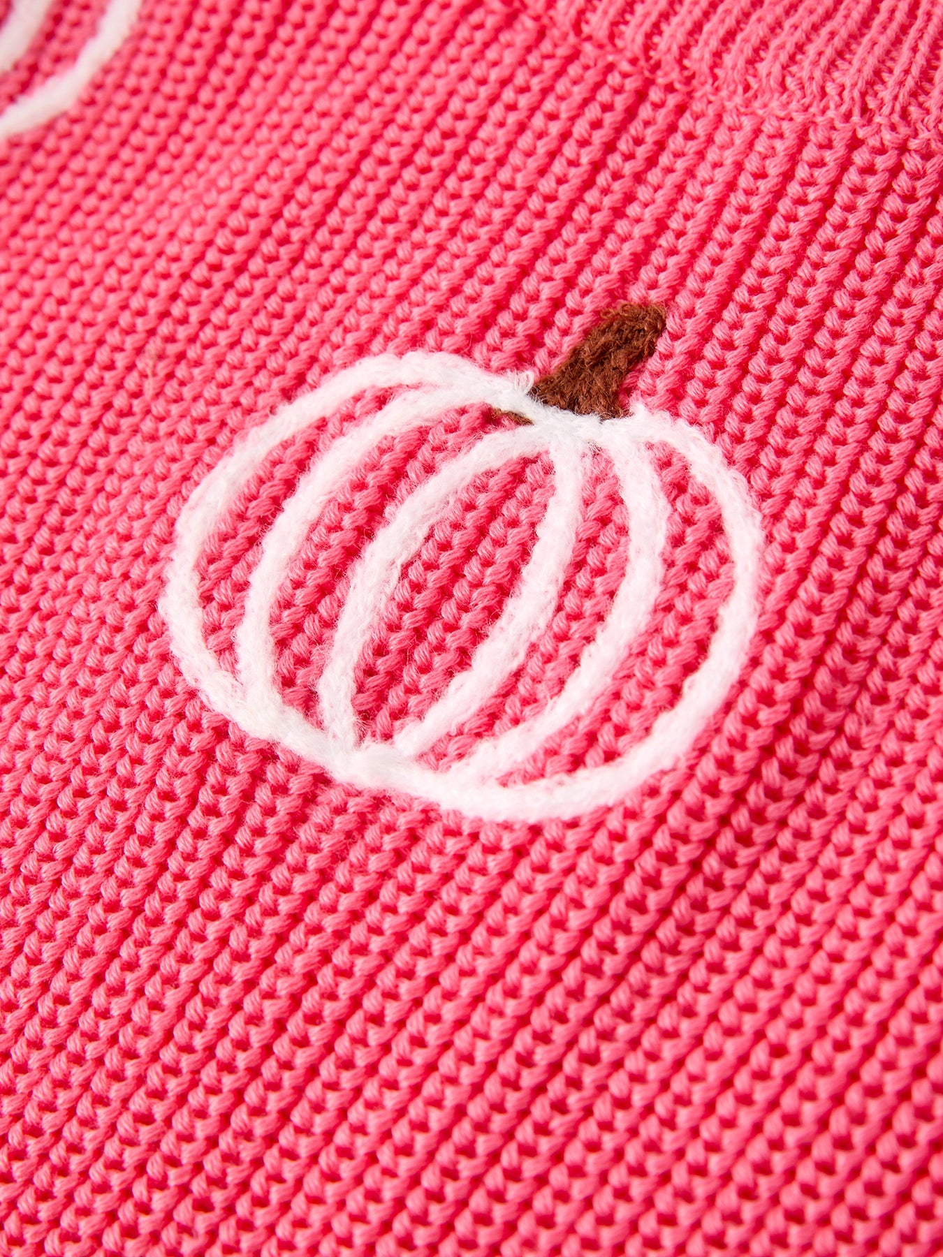 Pink Pumpkin Knit Sweater