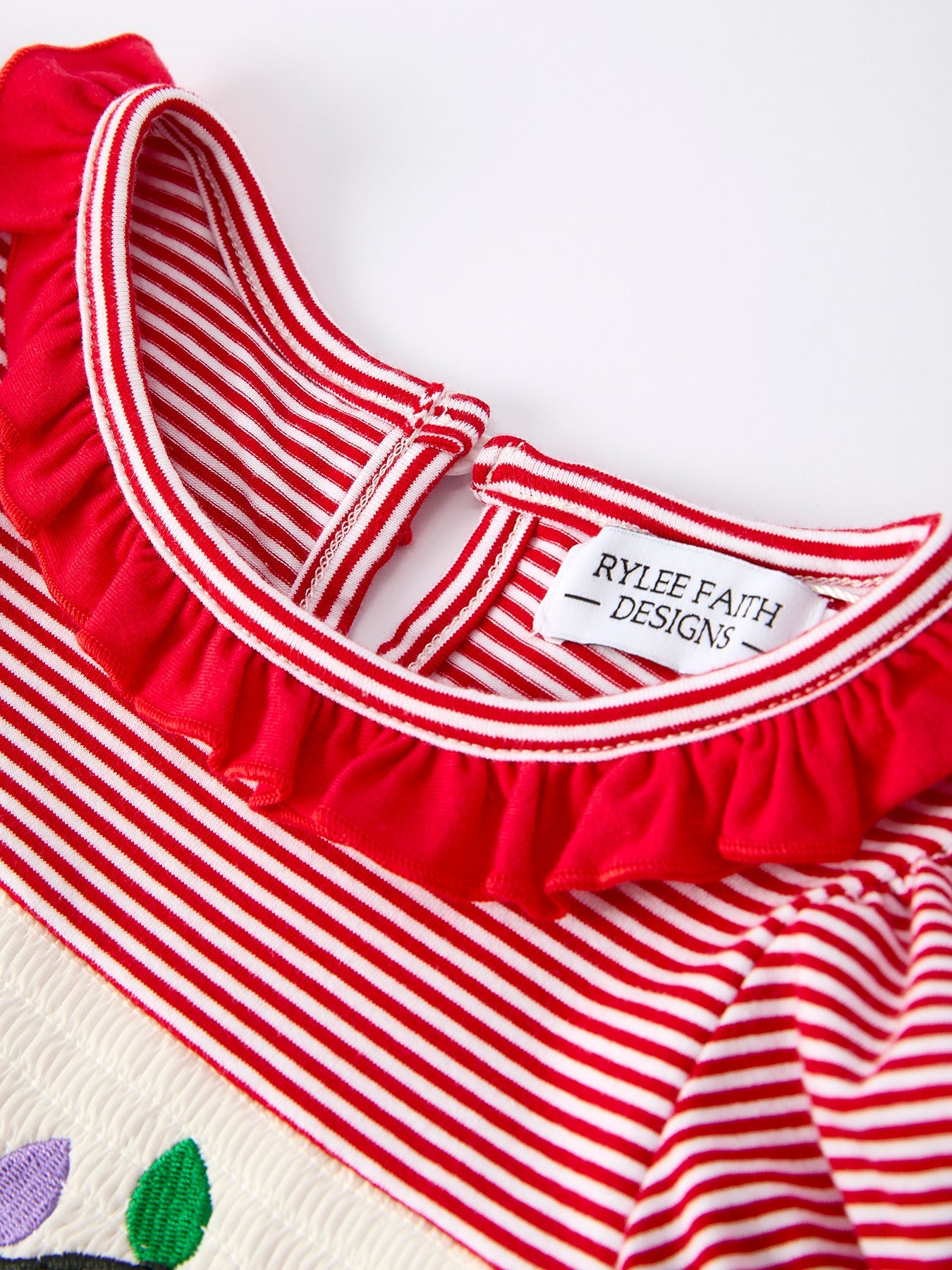 Embroidered Christmas Lights Dress
