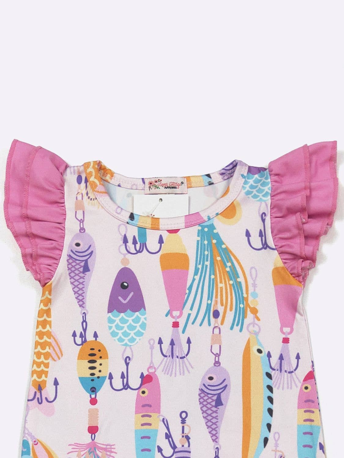 Sweet Catch Ruffle Romper