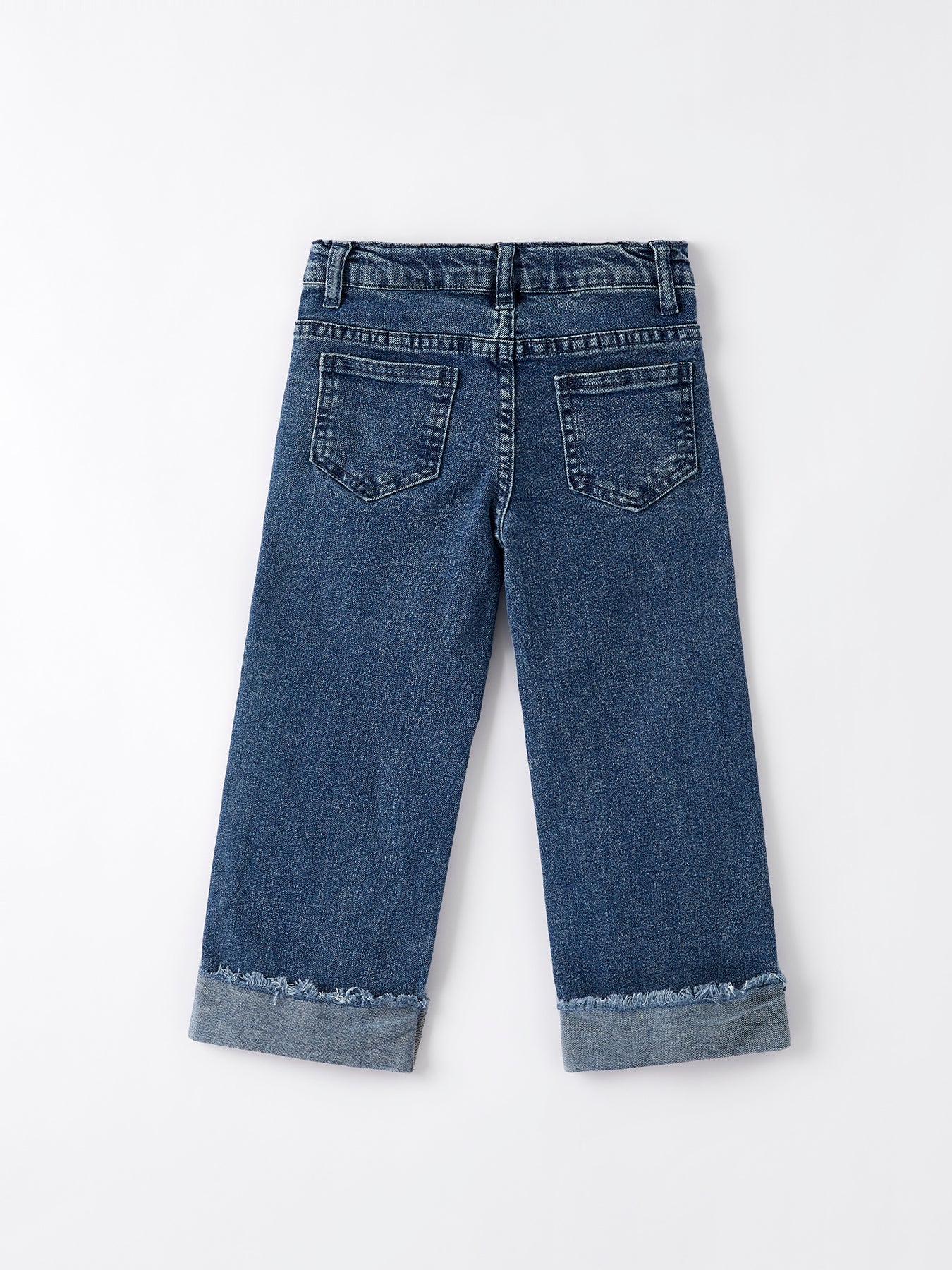You're a Star Distressed Button Jeans