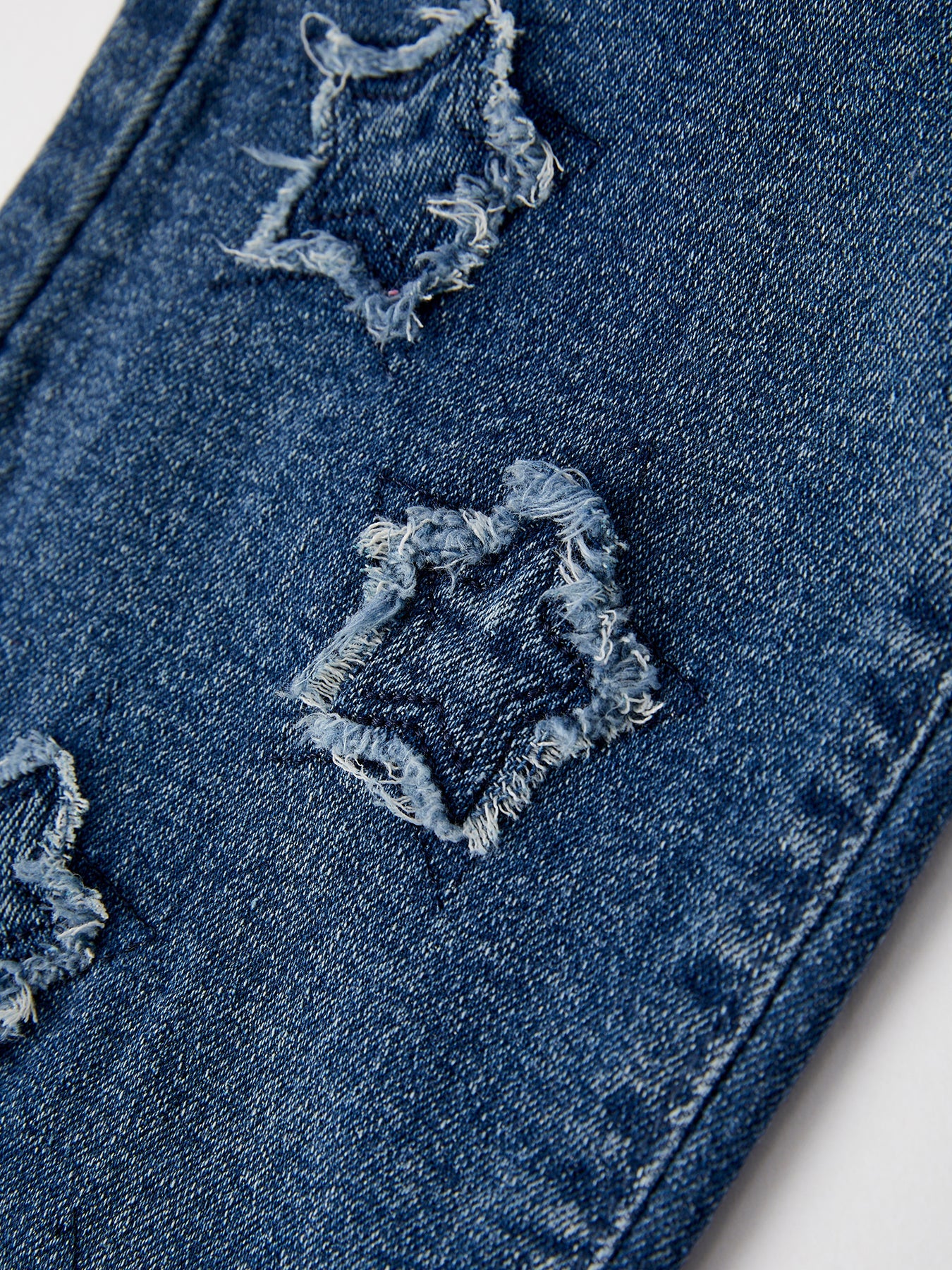 You're a Star Distressed Button Jeans
