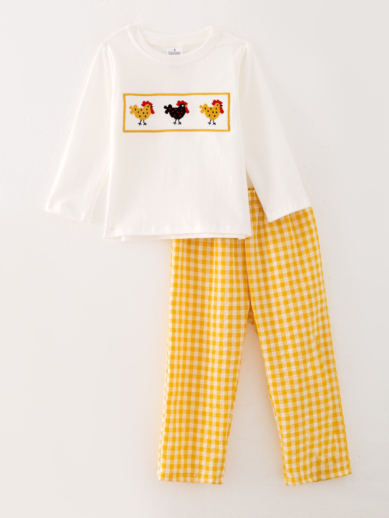Chicks Dig Me Smocked Boys Outfit