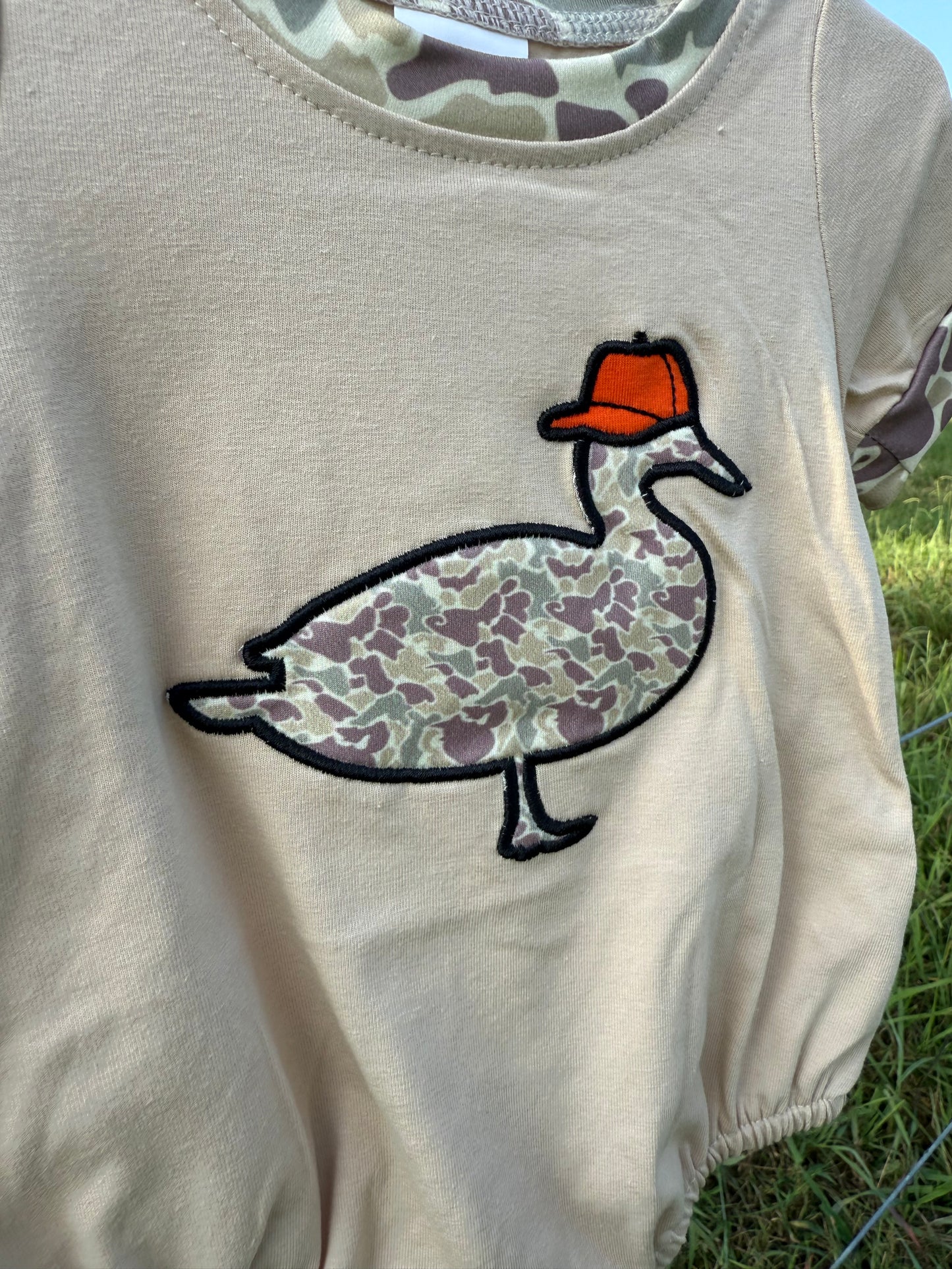 Duck Hunter Romper