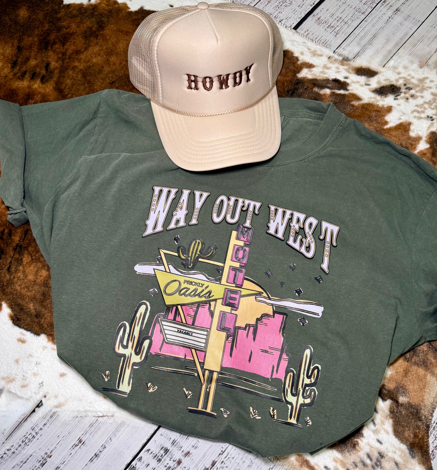 Way Out West Graphic Tshirt (adult)