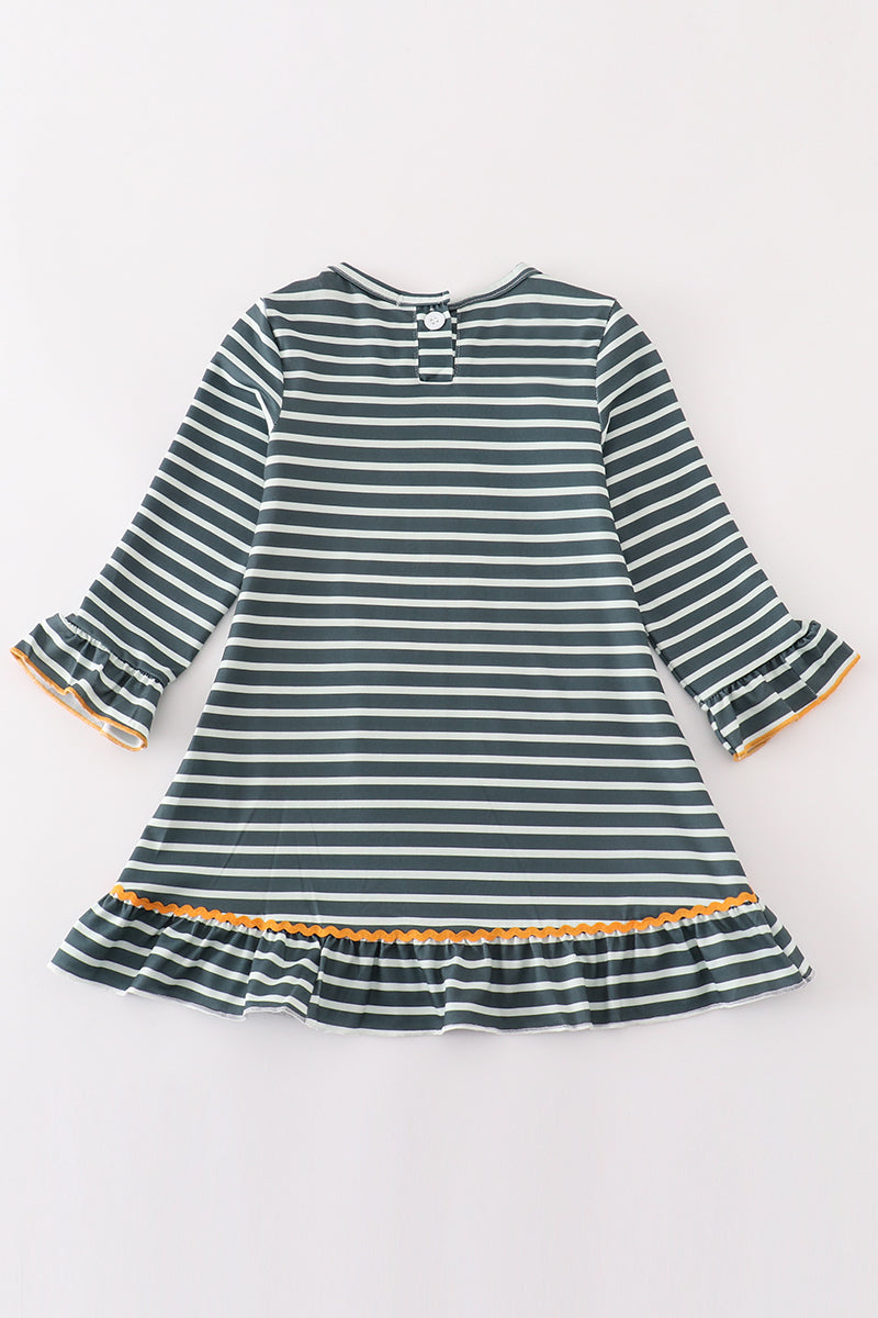 Green Pumpkin Pastures Dress
