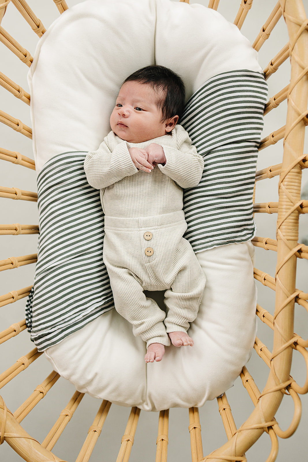 Oatmeal Bodysuit Waffle Set