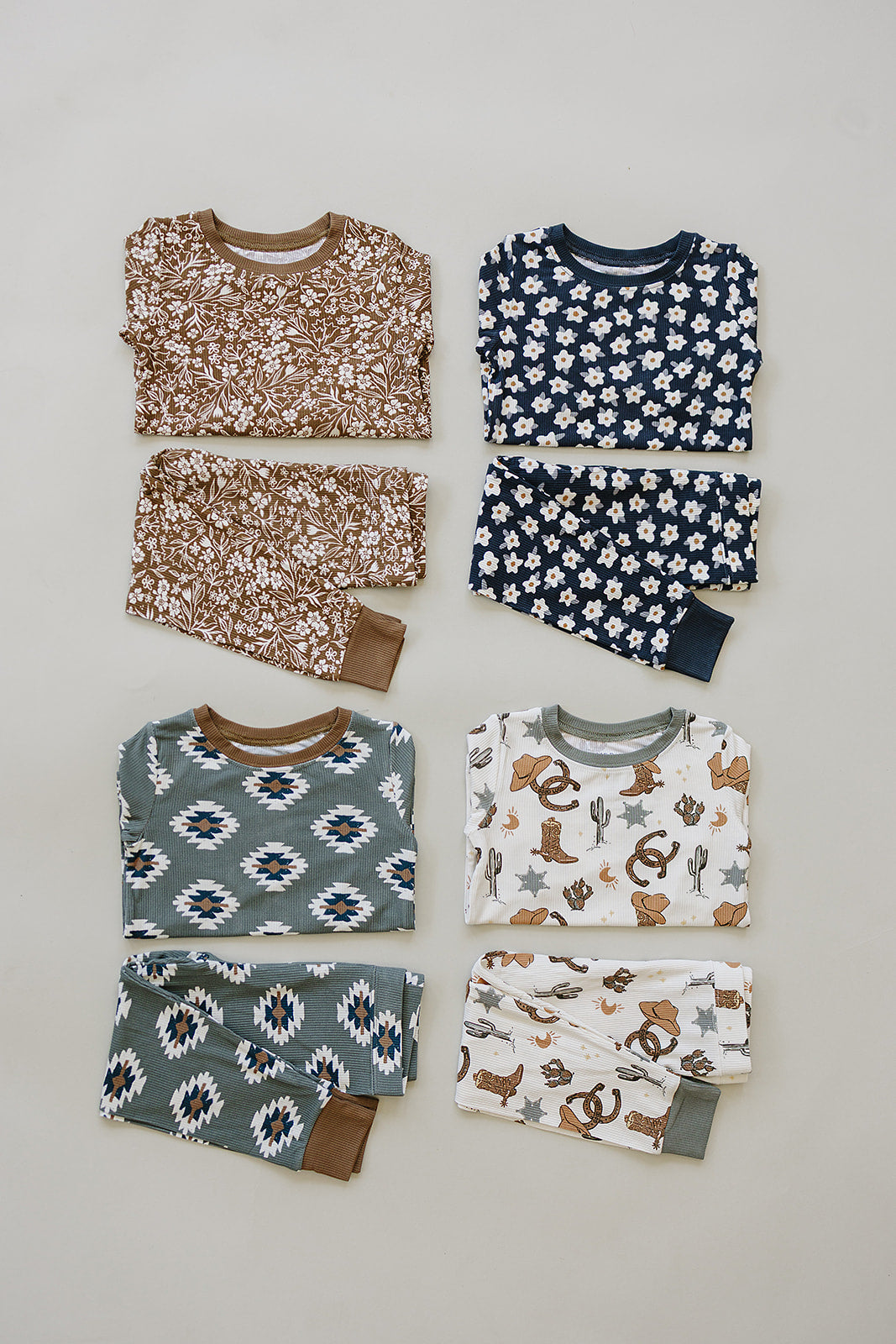 Western Desert Two-Piece Pajama Set