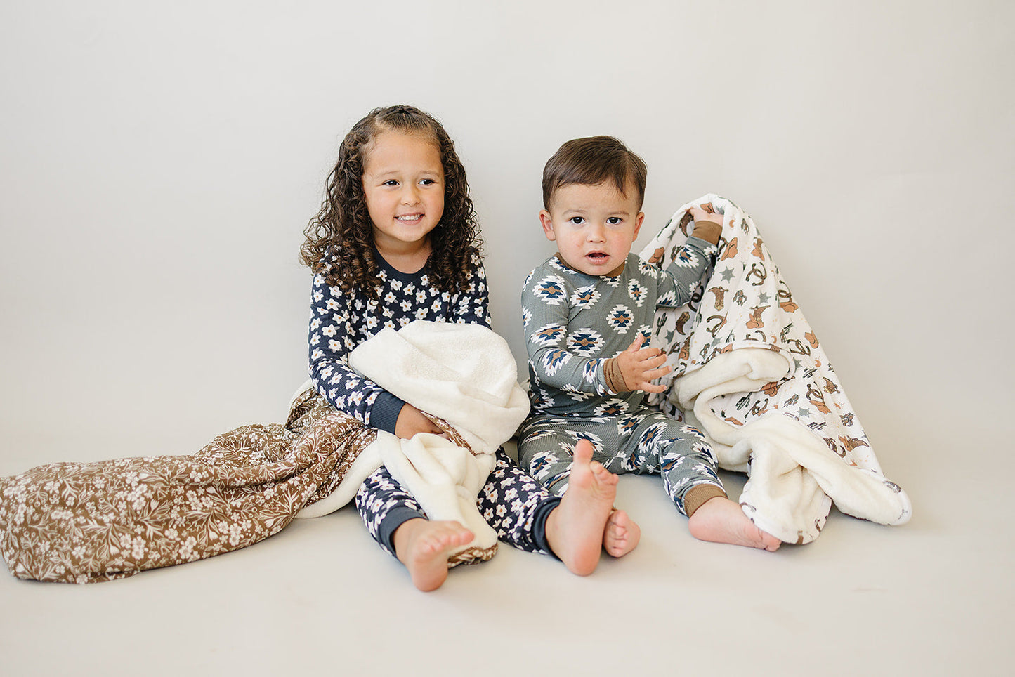 Western Desert Two-Piece Pajama Set