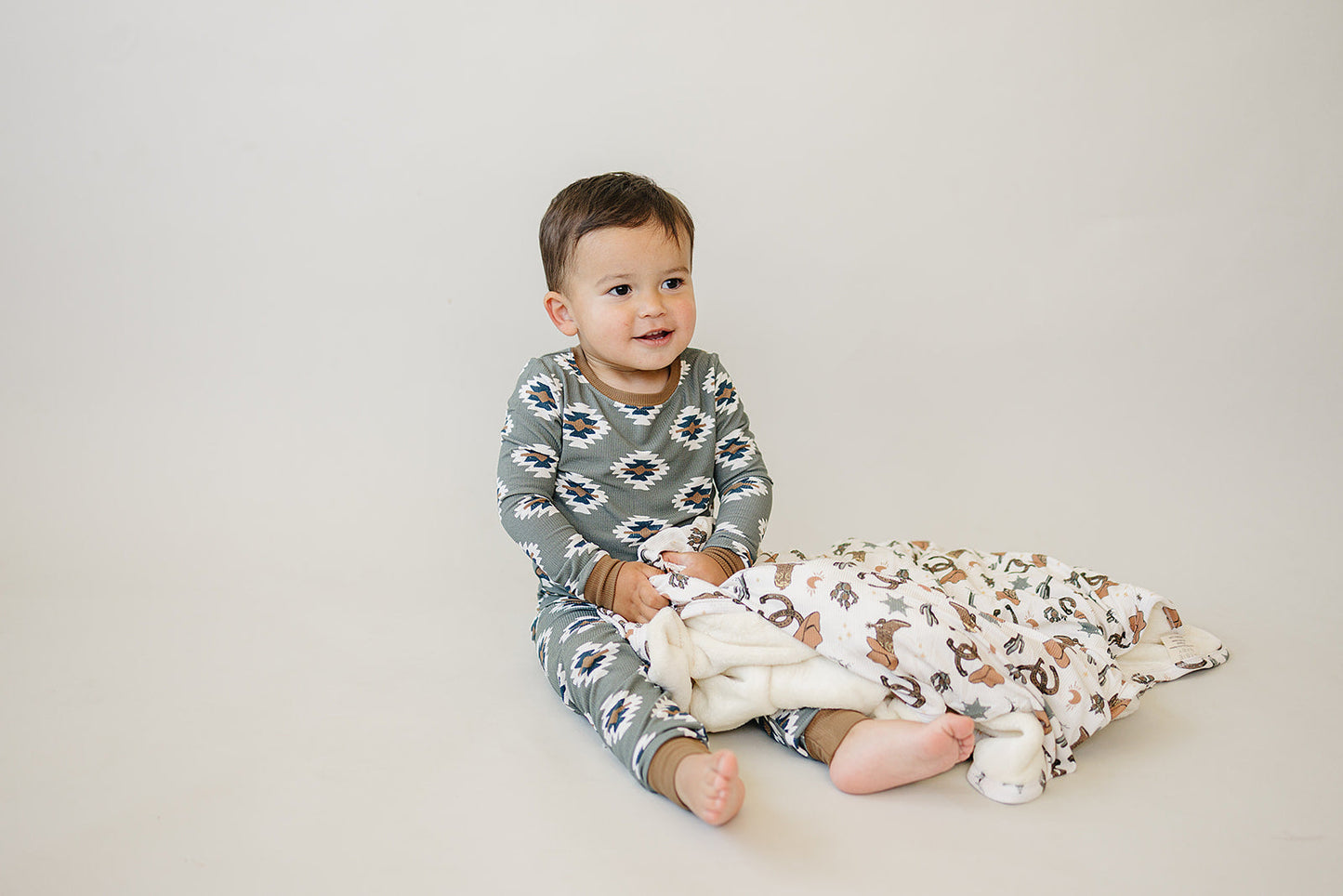 Western Desert Two-Piece Pajama Set