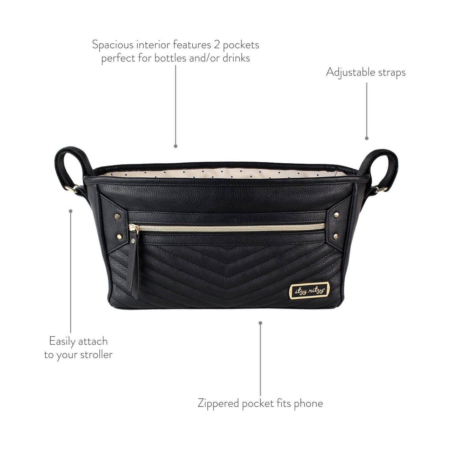 Leopard Travel Stroller Caddy