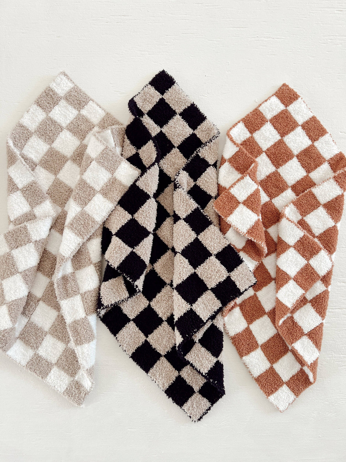 Checker mini blanket