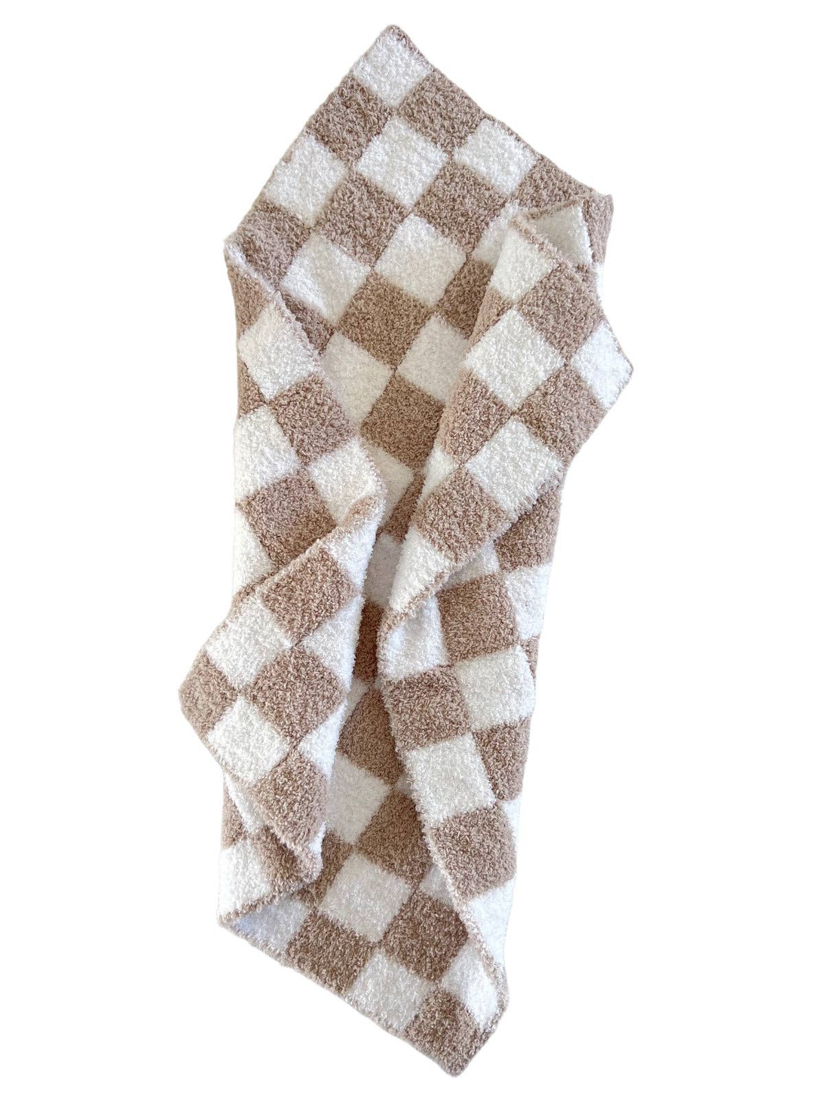 Checker mini blanket