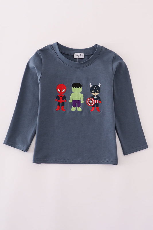 Little Heroes Long Sleeve Tee – Superhero Squad