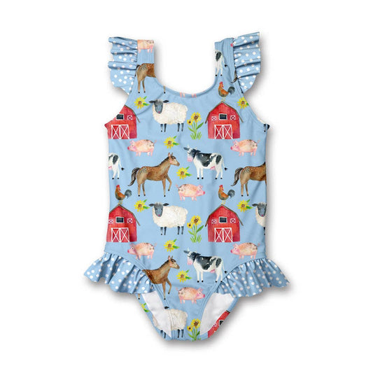 Barnyard Blue Swimsuit