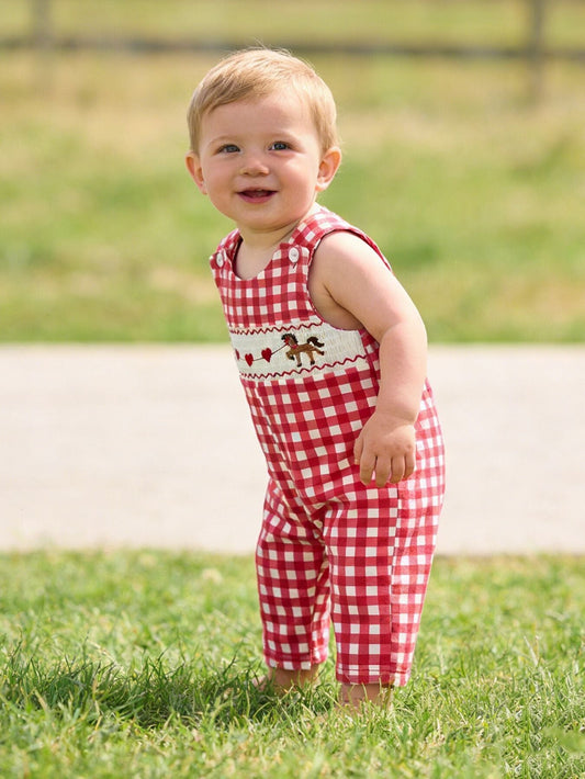 Pony Party Valentine's Day Romper