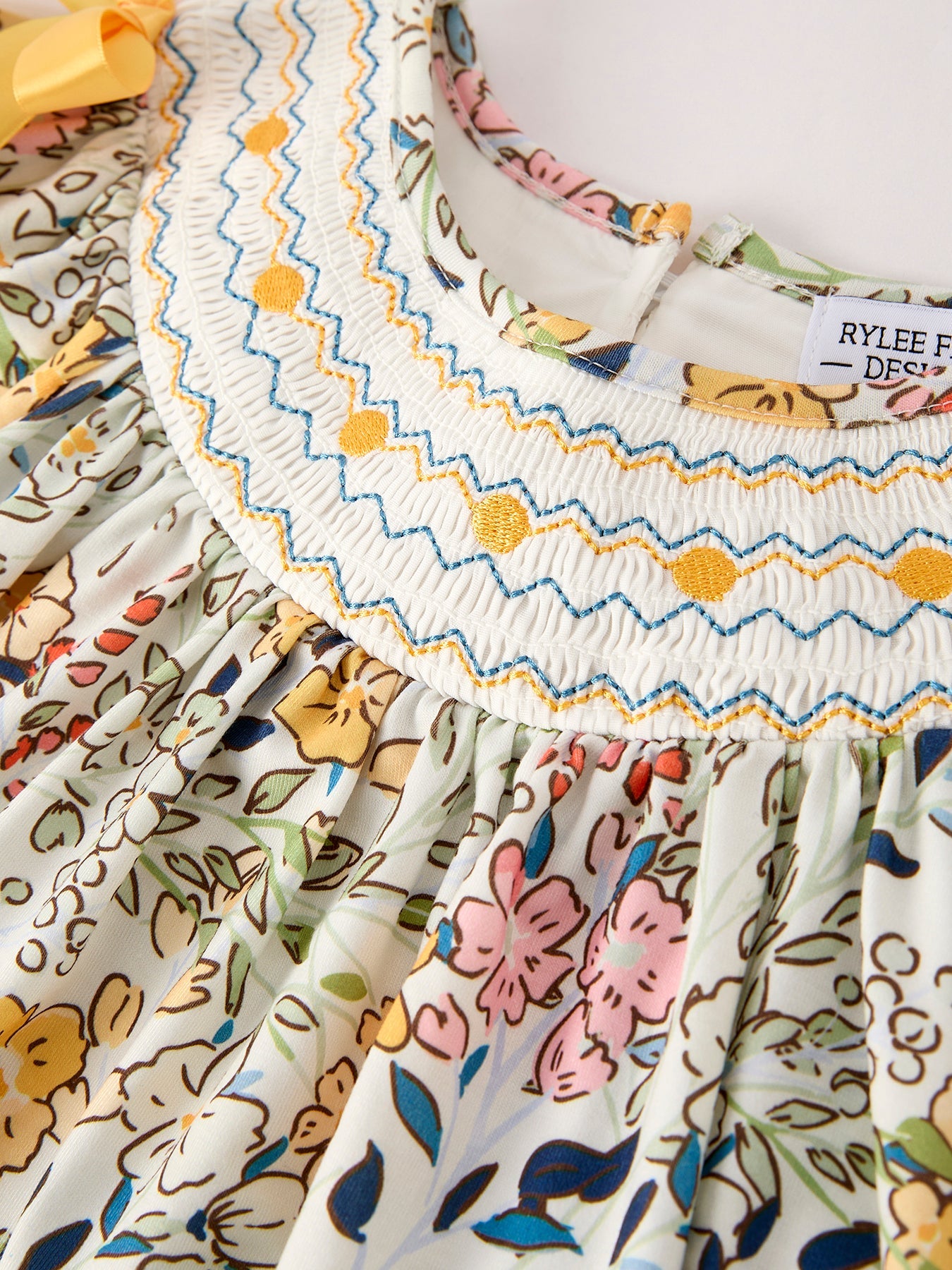 Marigold Meadow Smocked Dress