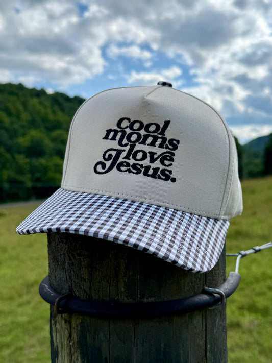 Cool Moms Love Jesus Hat