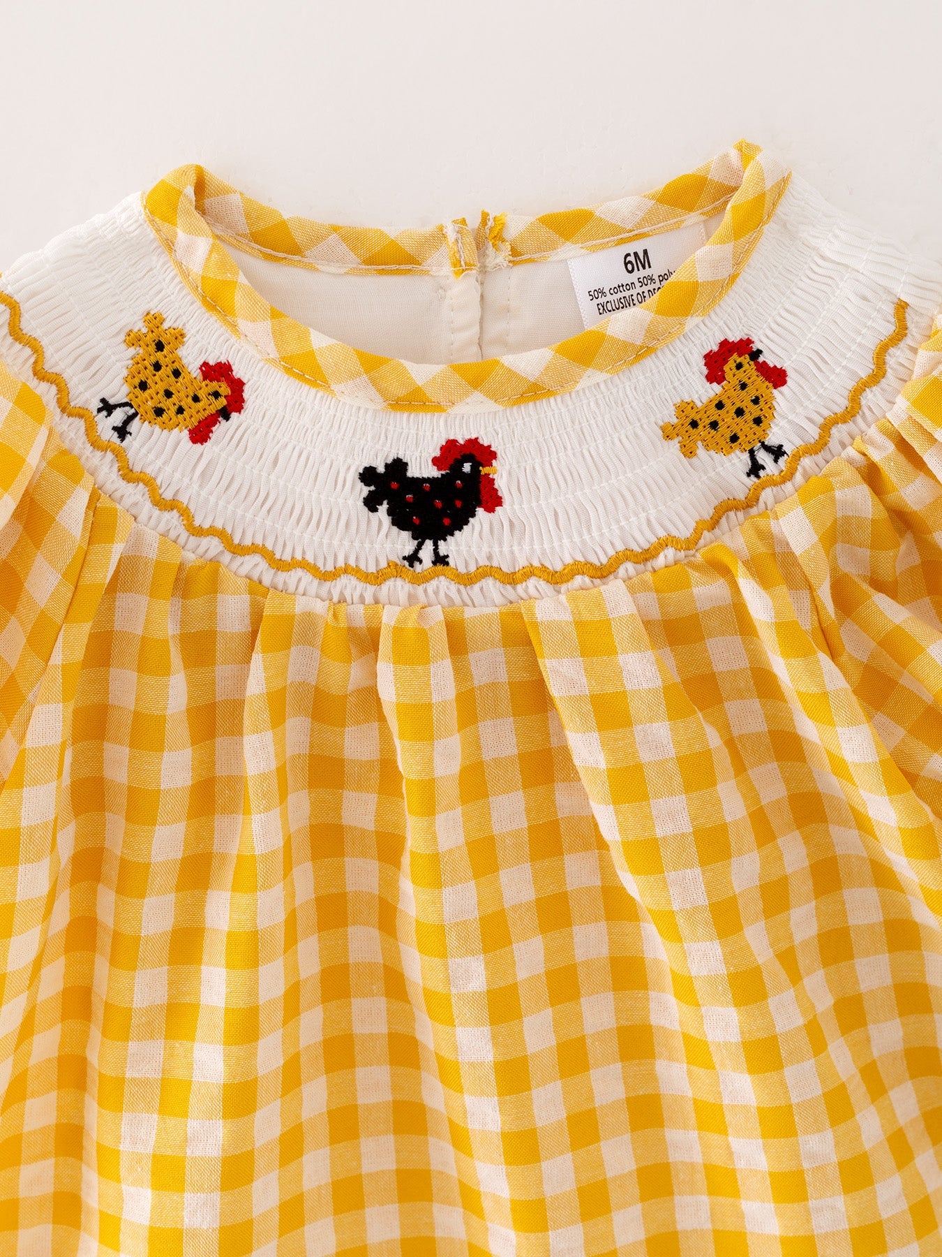 Honey Smocked Chicken Bloomer Set
