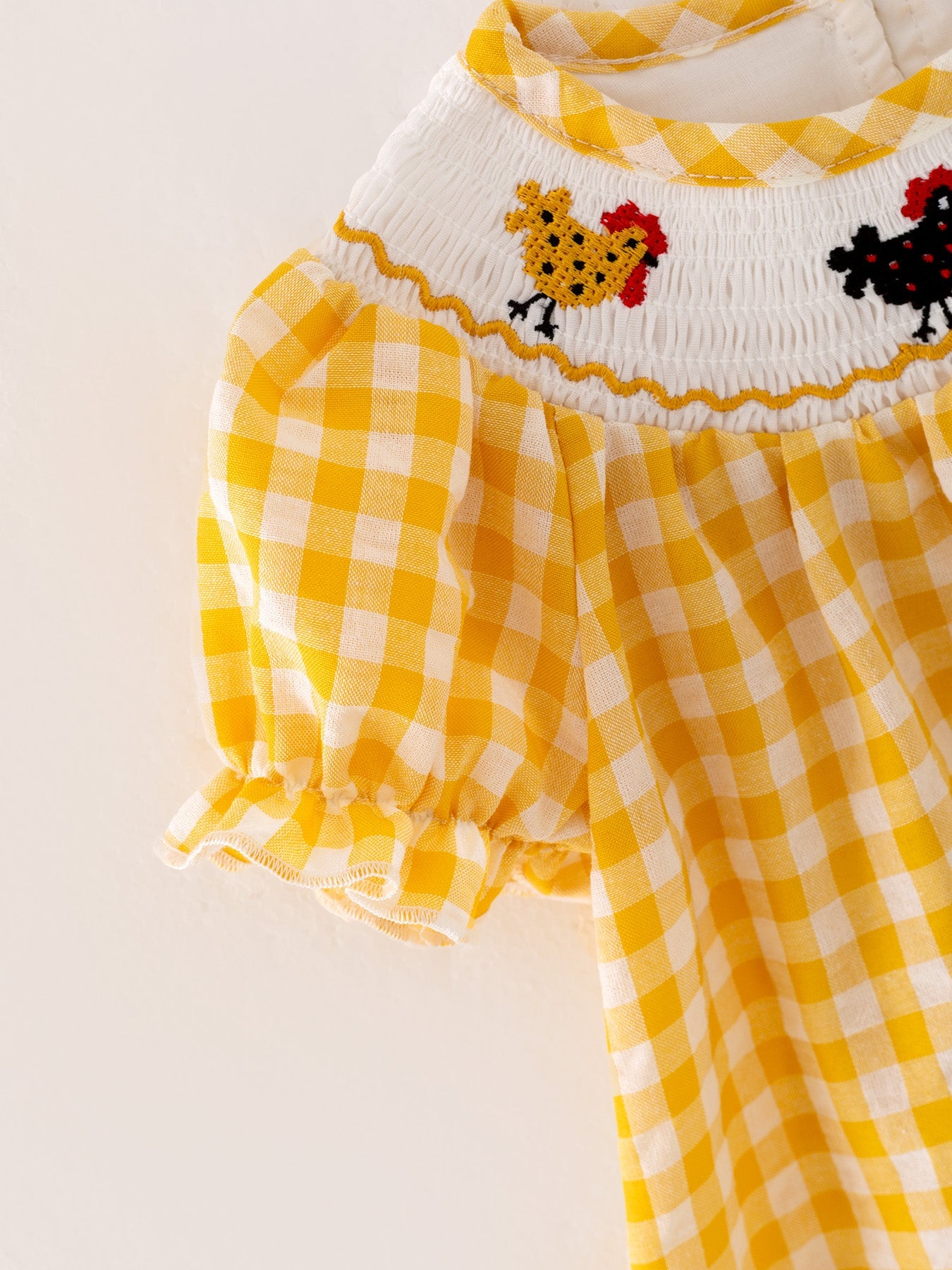 Honey Smocked Chicken Bloomer Set