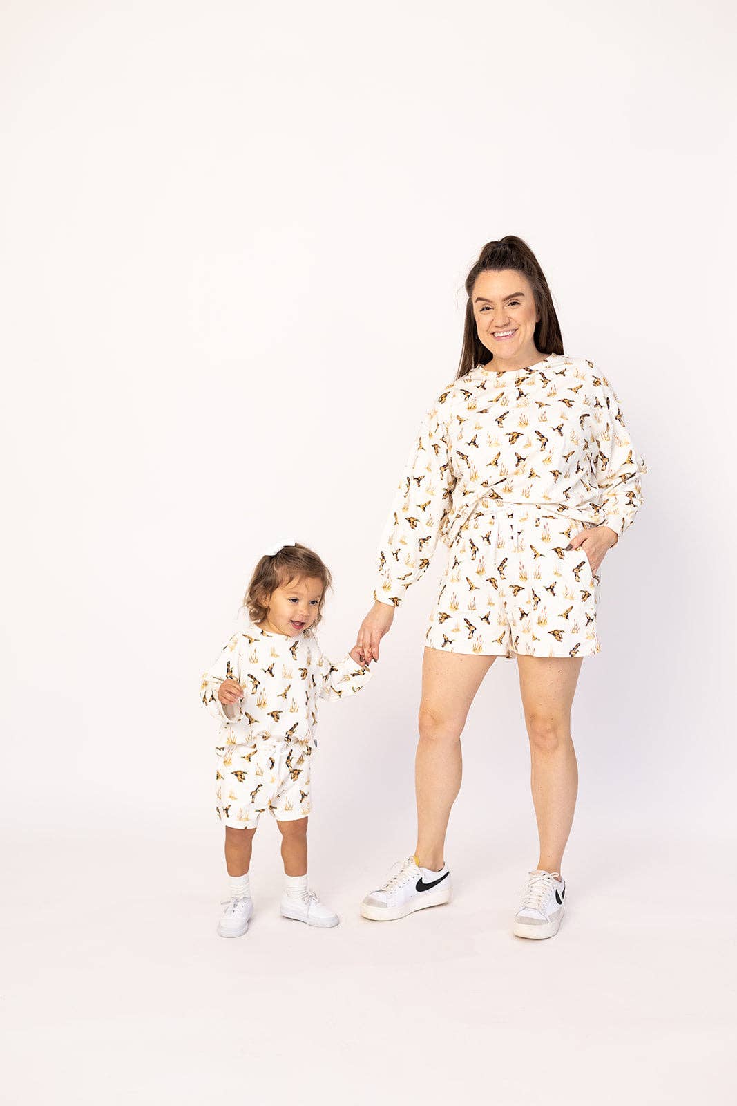 Ducks Bamboo Sweatshirt Set - Top & Bottom