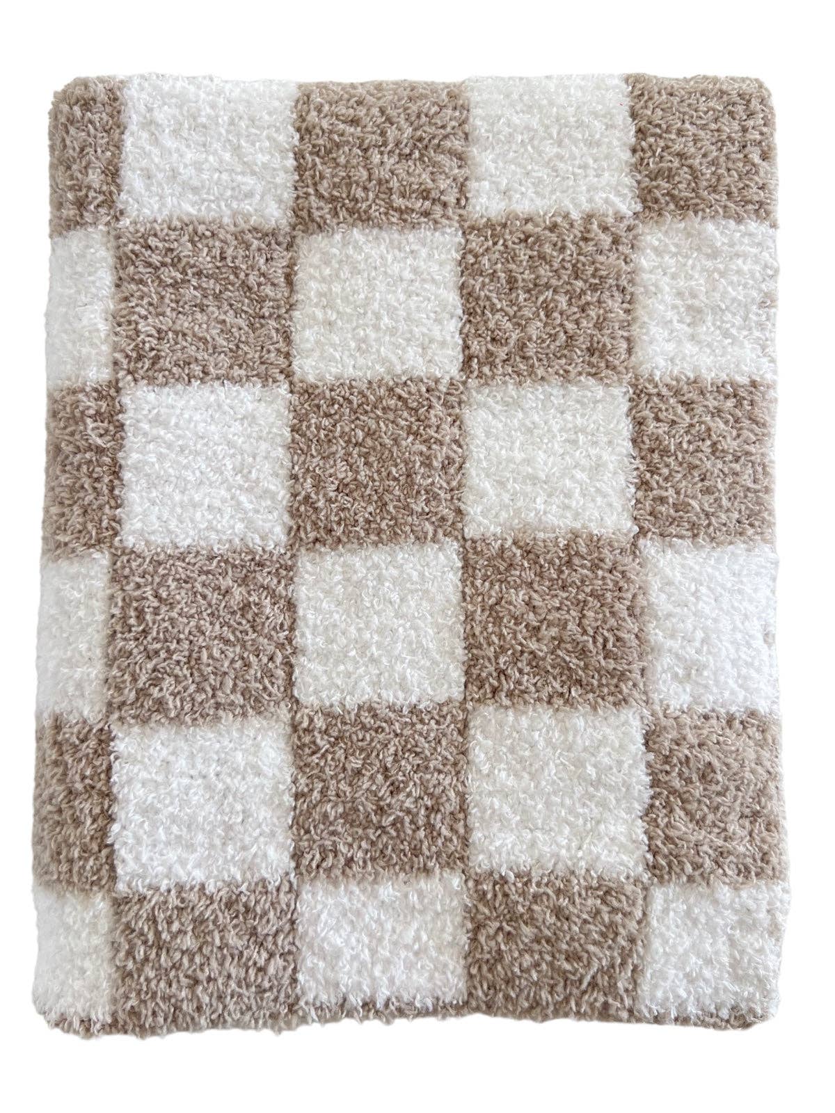 Checker mini blanket