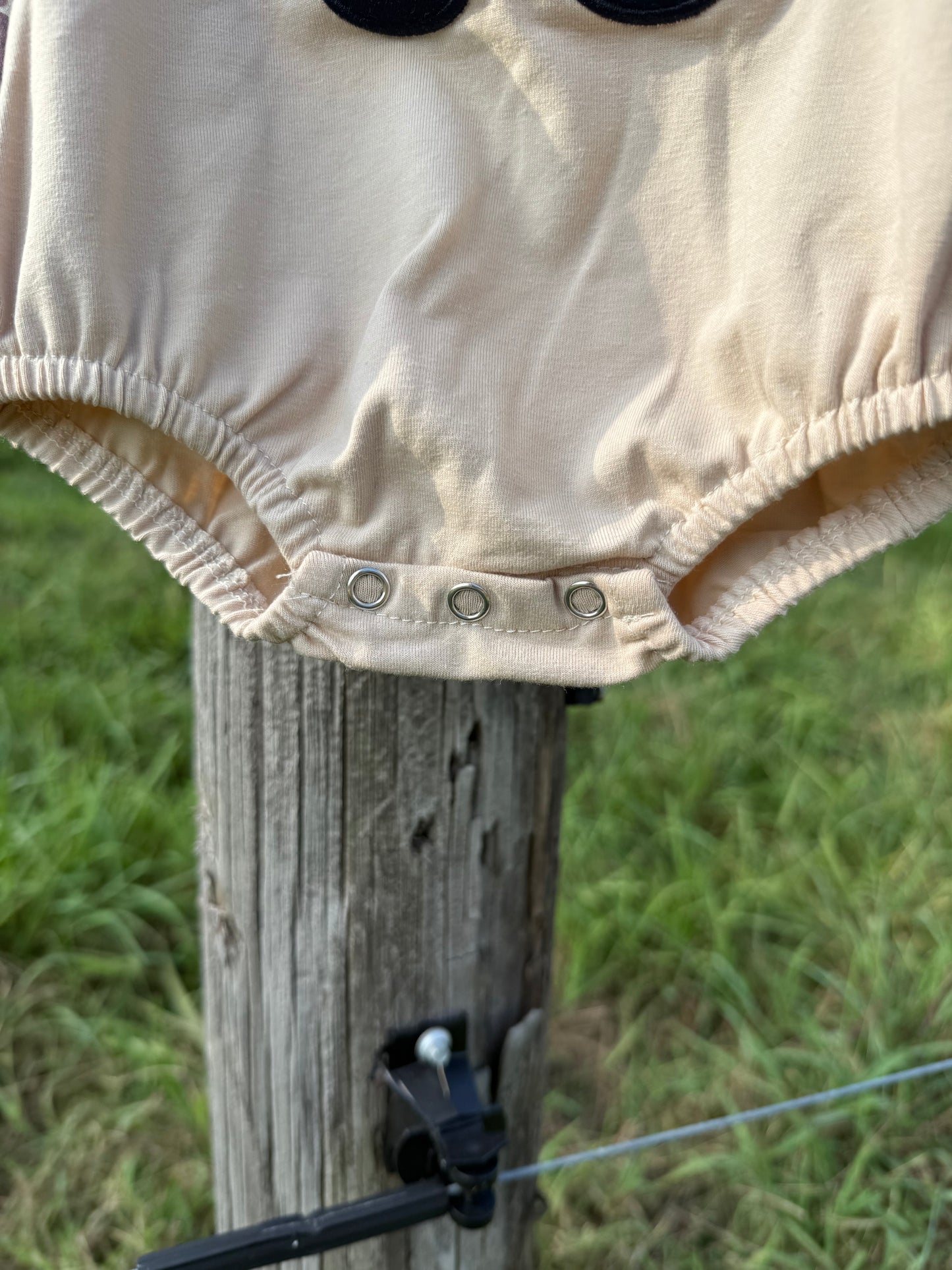 Truck & Pup Long Sleeve Romper