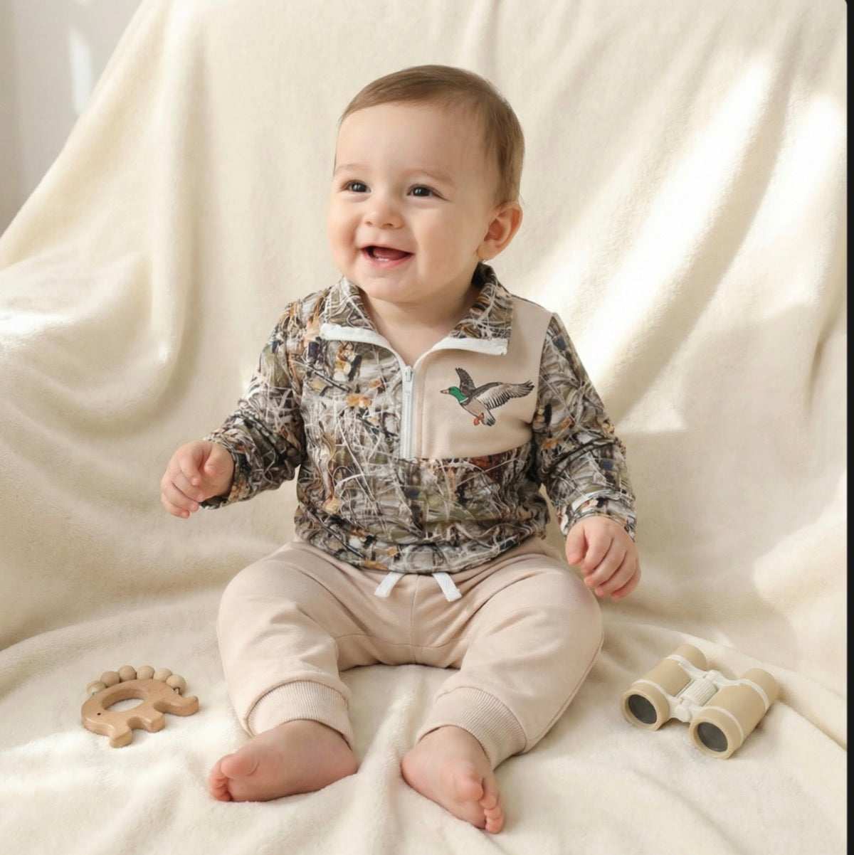 Mallard Camo Pullover