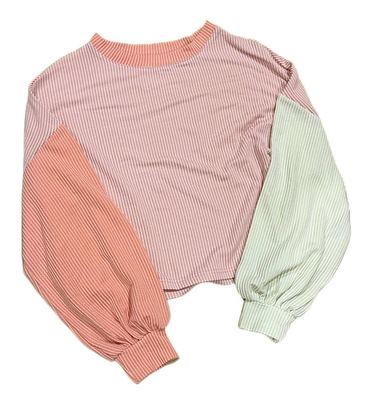 The Annie Color Block Top