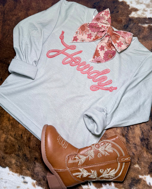 Howdy Long Sleeve Tshirt