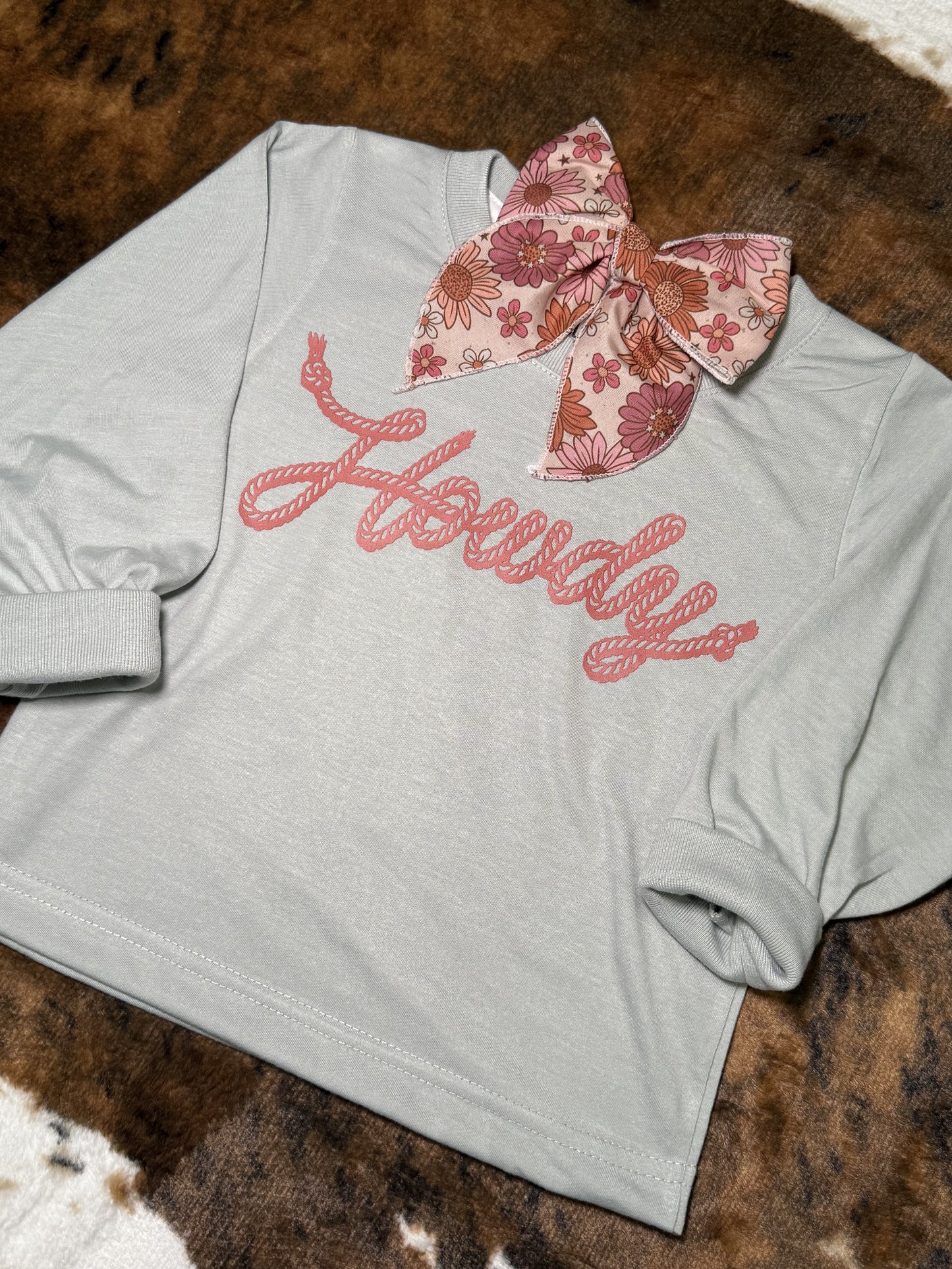 Howdy Long Sleeve Tshirt