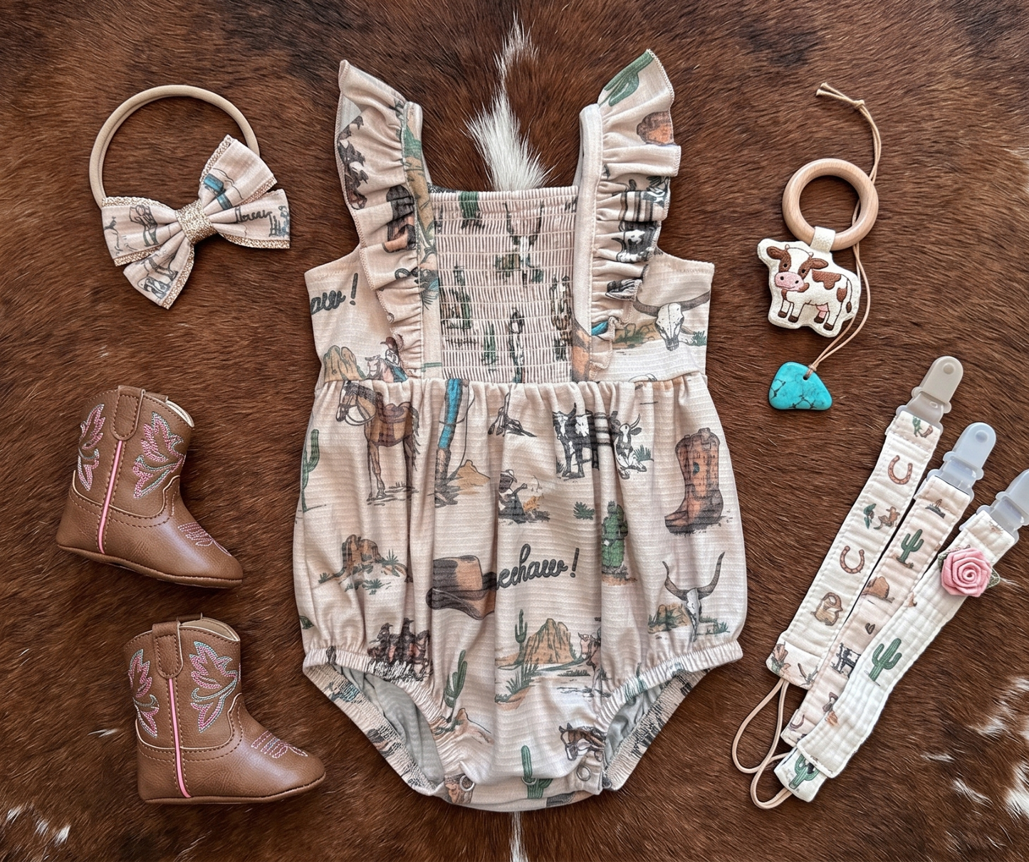 Out West Cowgirl Bubble