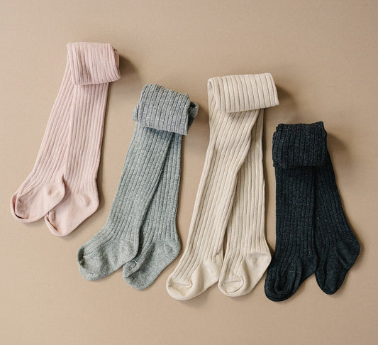 Baby Ribbed Tights