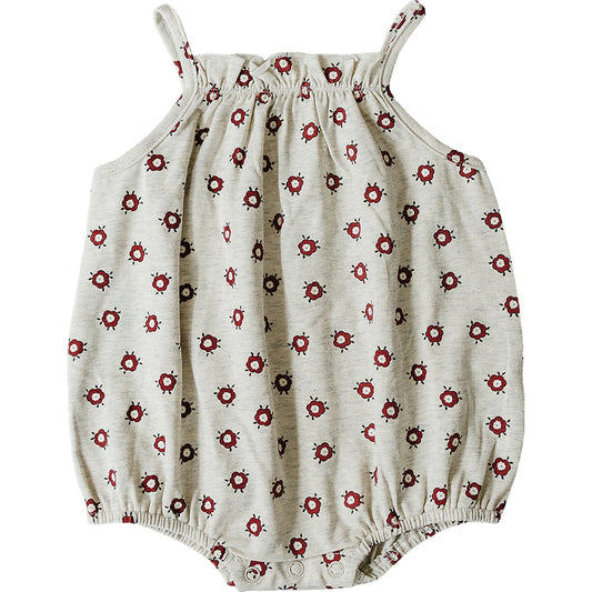 Floral Tank Bubble Romper