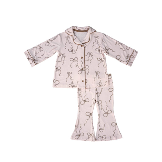 Coquette Lasso | Girls Bamboo Flare Set