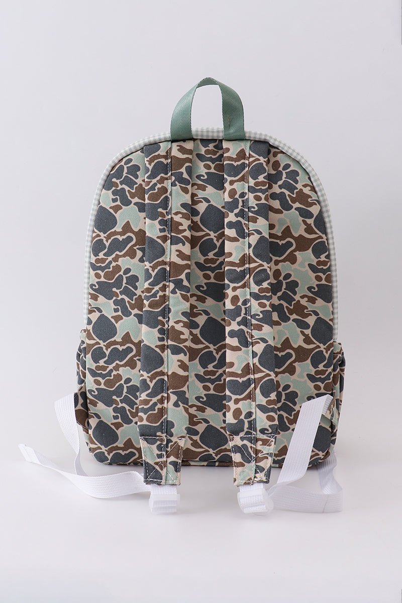 Deer Camo Kids Backpack – Woodland Print Bag