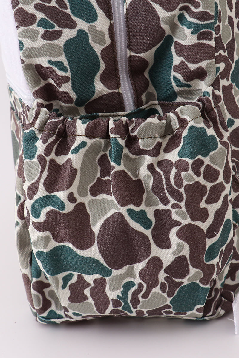 Kids Fishing Backpack – Camo School Bag